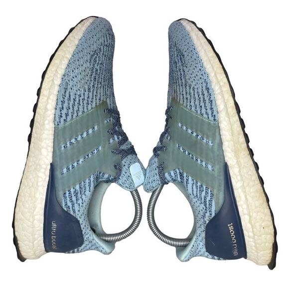 Adidas Women's UltraBoost 3.0 Running Shoes Size 8.5 Sneakers Icey Blue S82055 - Picture 6 of 9